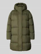 Płaszcze damskie - Płaszcz puchowy o kroju regular fit z kapturem - miniaturka - grafika 1