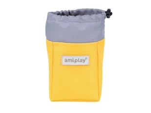 amiplay Torebka na przysmaki seria Samba Żółty - Artykuły szkoleniowe - miniaturka - grafika 1
