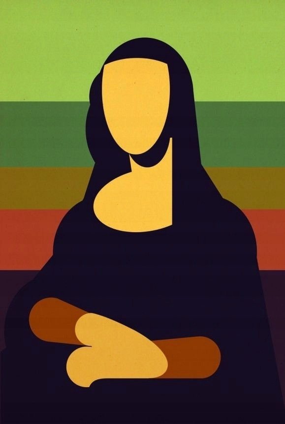 PODKŁADKA POD MYSZ Z Nadrukiem 22x18 cm Mona Lisa da Vinci Tekst Prezent