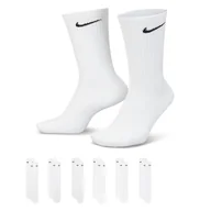 Skarpetki męskie - Skarpety za kostkę NIKE NIKE EVERYDAY CUSHIONED SX7666-100 – Biały - miniaturka - grafika 1