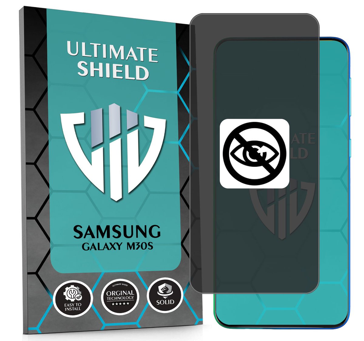 NAJLEPSZA FOLIA 5D ANTYSZPIEGOWSKA DO SAMSUNG GALAXY M30S HYDROŻELOWA