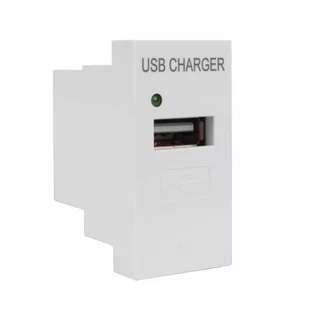 Maclean Gniazdo USB z ładowarką pasuje do szklanych ramek MCE727W Białe - Żarówki LED - miniaturka - grafika 2