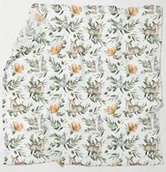 Pieluchy - PIELUCHA MUŚLINOWA KOCYK OTULACZ 120x120cm PRODUKT POLSKI - miniaturka - grafika 1