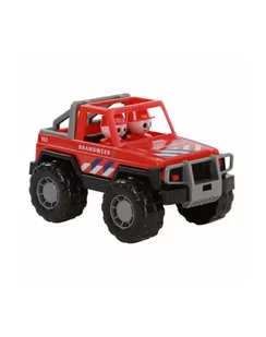 Polesie Jeep strażacki safari - Samochody i pojazdy dla dzieci - miniaturka - grafika 4