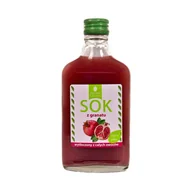 Soki i napoje niegazowane - Sok Tłoczony z granatu 200 ml Zielona Tłocznia - miniaturka - grafika 1