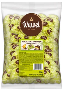 Czekoladki nadziewane Gruszka z imbirem Wawel 1kg - Bombonierki i czekoladki - miniaturka - grafika 1