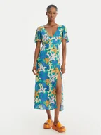 Sukienki - Billabong Sukienka letnia Jet Set EBJWD00134 Niebieski Regular Fit - miniaturka - grafika 1