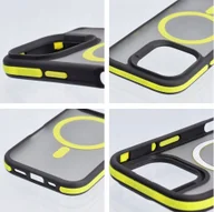 Etui i futerały do telefonów - OEM Futerał NEO do IPHONE 16 Pro Max kompatybilny z MagSafe żółty - miniaturka - grafika 1