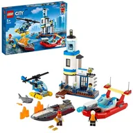 Klocki - LEGO Klocki City Akcja nadmorskiej policji i strażaków 60308 - miniaturka - grafika 1