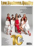 Czasopisma - Law Business Quality - miniaturka - grafika 1