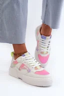 Sneakersy damskie - Sneakersy Damskie Big Star NN274359 Memory Foam System Multikolor-37 - miniaturka - grafika 1