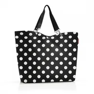 Torby i wózki na zakupy - Torba shopper xl, dots white kod: RZU7073 - miniaturka - grafika 1