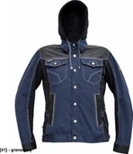 Odzież robocza - CERVA NEURUM CLASSIC kurtka z kapturem - męskia kurtka robocza, odpinany kaptur, 4 kieszenie, elastyczna tkanina Trifibetex połączona - granatowy 64 - miniaturka - grafika 1