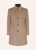 Płaszcze damskie - Hugo Płaszcz Wełniany Mintrax braun - miniaturka - grafika 1