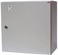 Rozdzielnie elektryczne - ETI polam Obudowa metalowa 600x600x250mm IP65 z płytą ETIBOX GT 60-60-25 001102123 001102123 - miniaturka - grafika 1