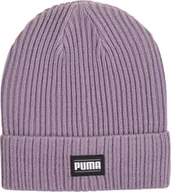 Czapki damskie - Czapka Puma Ribbed Classic Cuff Beanie jasny fiolet 024038 19 Senior - miniaturka - grafika 1