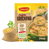 Dania w proszku - Winiary Zupa błyskawiczna grochowa 75 g - miniaturka - grafika 1