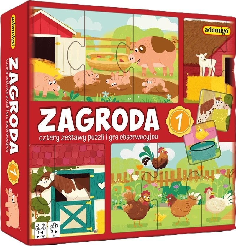Puzzle Obserwacyjne Zagroda 1