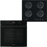Zestawy AGD - Zestaw AGD do zabudowy Whirlpool Piekarnik OMR 58CR1B + Płyta gazowa AKT 616NB - miniaturka - grafika 1