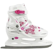 Łyżwy - Roces, Łyżwy Dziewczęce, Jokey Ice 3.0, Biało-Różowe, 450708, Rozmiar 30/33 - miniaturka - grafika 1