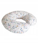 Poduszki do karmienia - Poduszka do karmienia rogal fasolka bawełniana, Lama Love, wzór Jarzębina, 55x55 cm - miniaturka - grafika 1