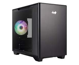 IN WIN A3 Black IW-CS-A3BLK-1AM120S - Obudowy komputerowe - miniaturka - grafika 1