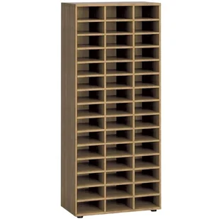 Regał sortujący PRIMO WOOD, 1781 x 800 x 420 mm, 45 przegród, orzech - Regały biurowe - miniaturka - grafika 1
