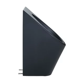 Pisuar wiszący Faneco stal szlachetna matowa czarny N13004BL - Akcesoria medyczne - miniaturka - grafika 3