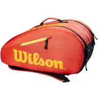 Torby sportowe - Torba na rakietę Wilson Padel Racquet Bag Jr (kolor Pomarańczowy, rozmiar One size) - miniaturka - grafika 1