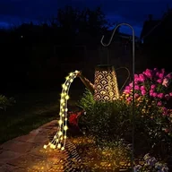 Oświetlenie świąteczne - Gukkk Solarna Konewka Z Lampami Solarnymi Do Użytku Na Zewnątrz, Lampa Solarna Do Ogrodu, Oświetlenie Led, Dekoracja Ogrodowa, Nowoczesny Styl, Sola.. - miniaturka - grafika 1