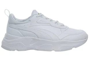 Buty Puma Cassia SL 38527901 - białe - Buty sportowe damskie - miniaturka - grafika 2