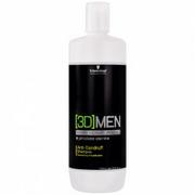 Szampony dla mężczyzn - Schwarzkopf 3DMen szampon przeciwłupieżowy dla mężczyzn 1000ml - miniaturka - grafika 1