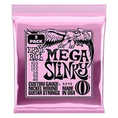 Struny gitarowe  - Ernie Ball Mega Slinky Nickel Wound Electric Guitar Strings 3 Pack - 10.5-48 Gauge - miniaturka - grafika 1