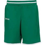 Spodenki damskie - Spalding Womens 300514507_XXL szorty, zielony, biały - miniaturka - grafika 1