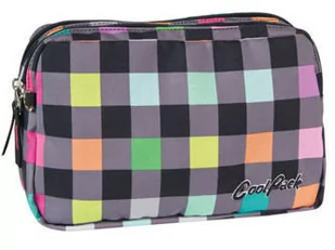 CoolPack Kosmetyczka podróżna Florida Pastel Check - Kosmetyczki, organizery i kuferki - miniaturka - grafika 1