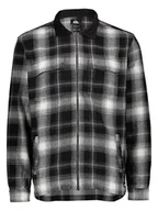 Swetry męskie - Quicksilver Kardigan "Quarrywood" w kolorze czarno-szarym - miniaturka - grafika 1