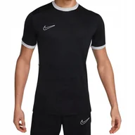 Koszulki męskie - Koszulka męska Nike Dri-FIT Academy SS Top czarna FZ9754-010 r.S - miniaturka - grafika 1