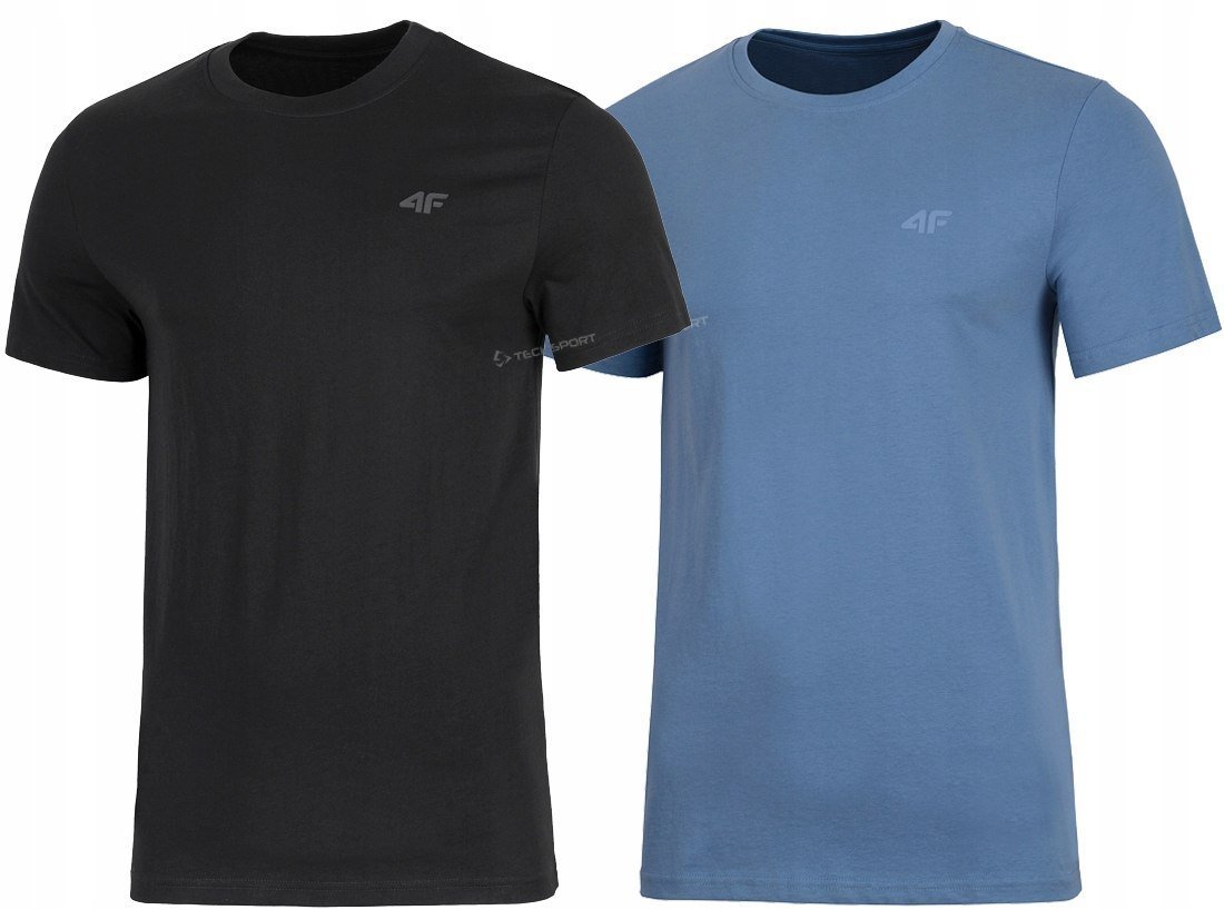 4F ZESTAW 2szt. 2-PAK MÄSKA KOSZULKA T-SHIRT 100% BAWEĹNA / rozm XXXL 3XL