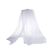 Dekoracje domu - APTEL Baldachim moskitiera na łóżko AG595 - miniaturka - grafika 1