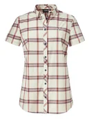 Koszulki sportowe damskie - Schöffel Bluzka funkcyjna "Skallebo" w kolorze kremowo-czerwonym - miniaturka - grafika 1