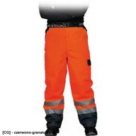 Odzież robocza - SPODNIE OCHRONNE DO PASA OCIEPLANE LHOLLMAN LH-VIBETRO; ŻÓŁTO-GRANATOWY - miniaturka - grafika 1