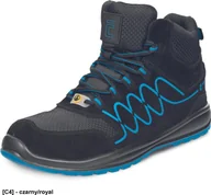 Obuwie robocze - CERVA RAVEN SPORTY S1P ESD SR - Trzewiki ze stalowym podnoskiem i antyprzebiciową wkładką podeszwa PU/PU cholewka z dwoiny skórzanej 44 - miniaturka - grafika 1