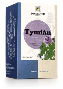 Sonnentor - Tymianek, torebki herbaty, ekologiczne, 18 szt. - Herbata - miniaturka - grafika 1