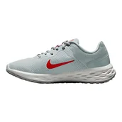 Trampki damskie - Nike Revolution 6 Next Nature, Trampki damskie, Pure Platinum Lt Crimson Wolf Grey, 36.5 EU - miniaturka - grafika 1