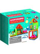 Klocki - Magformers 20-częściowy zestaw magnetyczny "Cube House Penguin" - 3+ - miniaturka - grafika 1