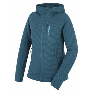 Bluza damska Husky Anara L Rozmiar: L / Kolor: turkusowy - Bluzy sportowe damskie - miniaturka - grafika 1