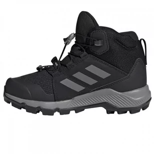 Buty adidas Terrex Mid GTX K Jr (kolor Czarny, rozmiar 39 1/3) - Buty trekkingowe damskie - miniaturka - grafika 2