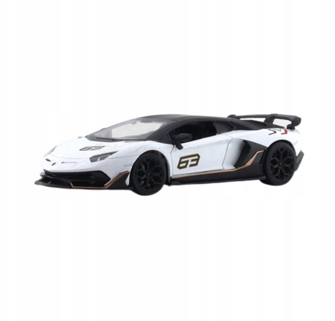 MSZ model Lamborghini Aventador biały św/dźw 26928
