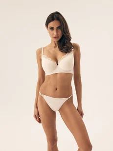 Majtki Figi Blithely Esotiq kremowy XL - TYLKO EXPORT - Majtki damskie - miniaturka - grafika 1