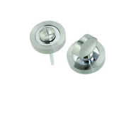 Szyldy i rozety - Schaffner Rozeta podklamkowa do wc Jula Nikiel Satyna - miniaturka - grafika 1